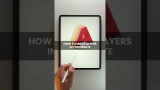 How to move layers in Procreate [upl. by Trow]