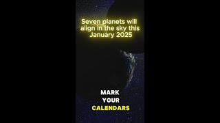 Seven planets will align in the sky January 2025 [upl. by Aymik]