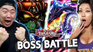 Dueling with FTIER BOSS MONSTERS Gate Guardian vs Five Headed Dragon in YuGiOh Master Duel [upl. by Ardnot]