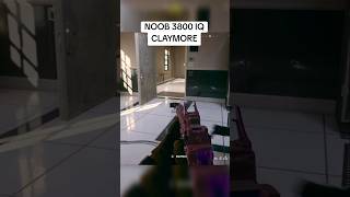 NOON 3800 IQ CLAYMORE modernwarfare callofduty cod warzone gaming shorts [upl. by Eerot754]