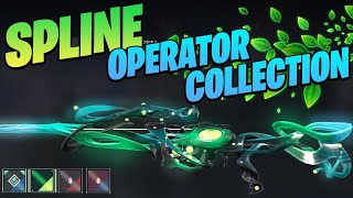 SPLINE OPERATOR SKIN SHOWCASE AND GAMEPLAY  VALORANT SPLINE SKINS COLLECTION  REACTION AND POV [upl. by Colburn170]