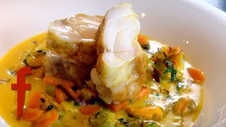 Gordon Ramsay Demonstrates How To Make Monkfish with a Mussel Broth  The F Word [upl. by Rushing251]