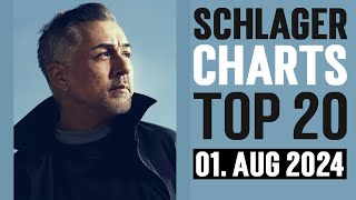 Schlager Charts Top 20  01 August 2024 [upl. by Des516]