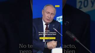 Putin No haya nada vergonzoso en buscar diálogo con líderes mundialesputin rusia presidente [upl. by Lamdin]