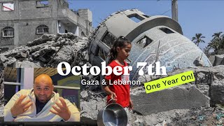 quotStop the Psychopathyquot  October 7th One Year On War in Lebanon and the Destruction of Gaza 😢 [upl. by Boeke]