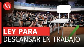 Aprobada la Ley Silla en el senado para garantizar el derecho al descanso en el trabajo [upl. by Yerrok5]