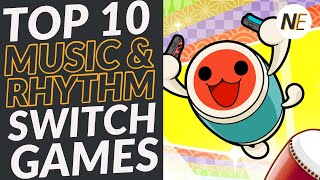 TOP 10 Music and Rhythm Games on Nintendo Switch [upl. by Beatrix]