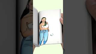 I just love that Flipbook Creativity Flipbook shorts [upl. by Ennasirk]