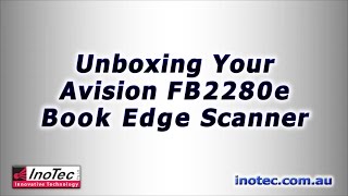 Unboxing the Avision FB2280e A4 size book edge scanner [upl. by Ekyt]