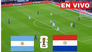 🔴 Paraguay vs Argentina EN VIVO  Eliminatorias 2024 [upl. by Sakul541]