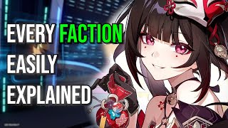 All Honkai Star Rail factions explained  Honkai Star Rail [upl. by Eetnuahs]