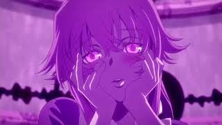 Yuno Gasai Badass Twixtor  FUTURE DIARY [upl. by Toile]