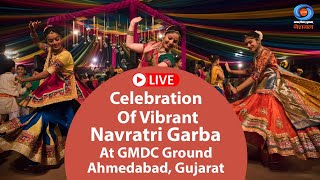 LIVE  Celebration Of Vibrant Navratri Garba At GMDC Ground Ahmedabad Gujarat  3rd October 2024 [upl. by Asselem]