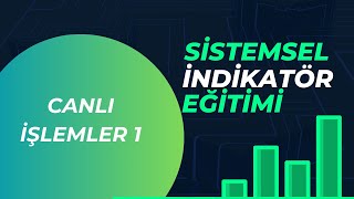 Sistemsel İndikatör Eğitimi  Canlı İşlemler 1 [upl. by Othilie]