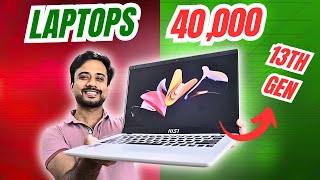 12th amp 13th Gen Only 🔥 Best Laptop Under 40000💥Top 5 Best Laptops Under Rs40000 In 2024 [upl. by Froehlich795]