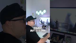 zombie but its drum n bass 🧟‍♂️ edm drumandbass zombie remix shorts [upl. by Hamlen]