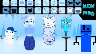 Sprunki Icebox Cool As Ice incredibox game  New mod gameplay [upl. by Etteuqram]