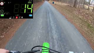 coolster 125cc dirtbike top speed [upl. by Aicital661]