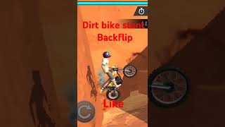 Dirt bike game bike game stand backflip [upl. by Ialohcin331]