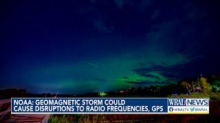 Geomagnetic storm could cause disruptions to rapid frequencies GPS [upl. by Eimiaj471]