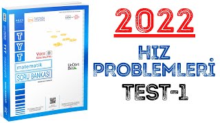 2022345 TYT MATEMATİK  HIZ PROBLEMLERİ TEST1  yks2022 tyt2022 2022tayfa 345 [upl. by Ridan456]