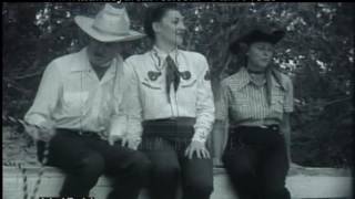 Dude Ranch In Nevada 1950s  Film 97325 [upl. by Gefen]