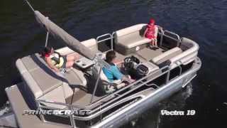 Princecraft  Vectra 19 2017  Ponton  Pontoon [upl. by Lechar]