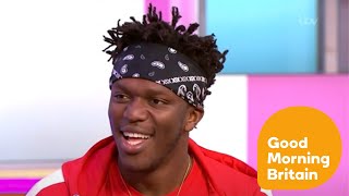 KSI GMB Interview  Boxing Logan Paul amp Fame  Who Is The King Of The Internet 18072018 [upl. by Groark351]