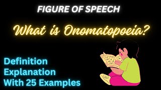 What Is Onomatopoeia  Learn With Examples And Explanation [upl. by Murrell]