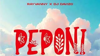 Rayvanny x DJ Davizo  PEPONI  Lyrics Video [upl. by Daitzman289]