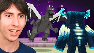 I Found the Warden vs Ender Dragon Animation [upl. by Aciretehs]