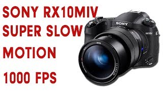 Sony rx10M4 HFR Super slow Motion [upl. by Nylazor326]