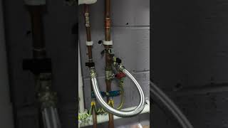 How to top up the pressure on a Ferroli boiler with external filling loop [upl. by Dinsmore]