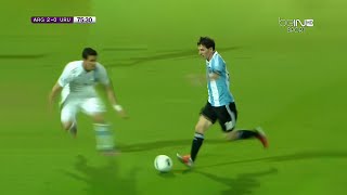 Messi Masterclass vs Uruguay WCQ Home 201213 English Commentary HD 1080i60 [upl. by Eilrebmik]