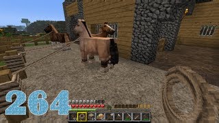 MINECRAFT HD 264  Stall Pferde und mehr ☼ Lets Play Minecraft [upl. by Nomrah]