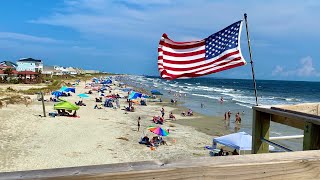 Yaupon Beach Fishing Pier Tour  Oak Island NC [upl. by Rivy]