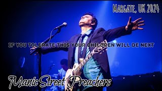 Manic Street Preachers  If You Tolerate This  Margate 2024  4K [upl. by Hiamerej]