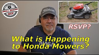 Is Honda really discontinuing their Lawn Mowers [upl. by Domella556]