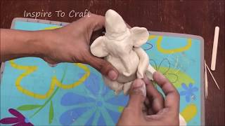 Eco Friendly Clay Ganesha MakingGanapati [upl. by Neomah]