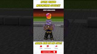 Ketika Thanos meremehkan kekuatan super Steve‼️😱shorts minecraft game funny trending [upl. by Eninaj]