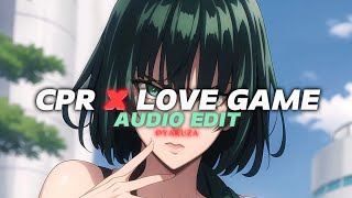 Cpr X Love Game  Cupcakke amp Lady Gaga  Edit Audio [upl. by Alena]