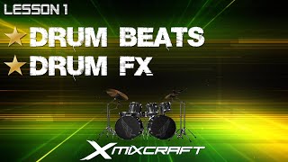 Mixcrafts 9  Drum Beats Making And FX  Lesson 1 [upl. by Dlaner]