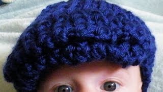 How To Loom Knit a Flat Cap [upl. by Noram]