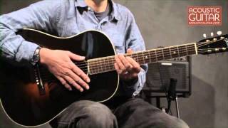 Gibson Jackson Browne Signature Model Review from Acoustic Guitar [upl. by Hedley31]