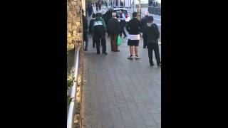 Tiroteo en Santa Coloma de Gramenet con Mossos DEsquadra heridos 3032016 [upl. by Dibri]