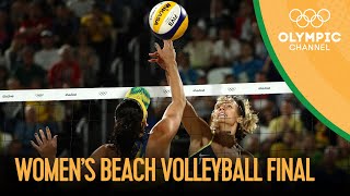 Womens Beach Volleyball Final  Full Replay  Rio 2016 Replays [upl. by Afaw]