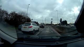 Driving Navigation  Nottingham Bardills Island Long Eaton 2 [upl. by Divaj]