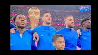 England National Anthem vs USA  FIFA World Cup Qatar 2022 [upl. by Smaj]