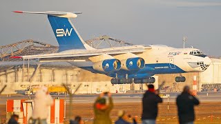 Munich Airport PlaneSpotting  Special Visitors for MSC2024  B777IL76 USAF C17C32AC40 [upl. by Amend]