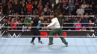 Seth Rollins attacks Bronson Reed  WWE RAW 11112024 [upl. by Ennair]